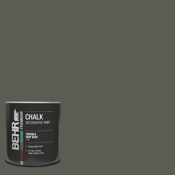1 qt. #N380-7 Black Bamboo Interior Chalk Finish Paint