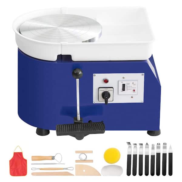 Pottery Wheel for Adults and Beginners, 350W, 11 in. Clay Forming, Adjustable Speed, Detachable Basin, DIY Kit