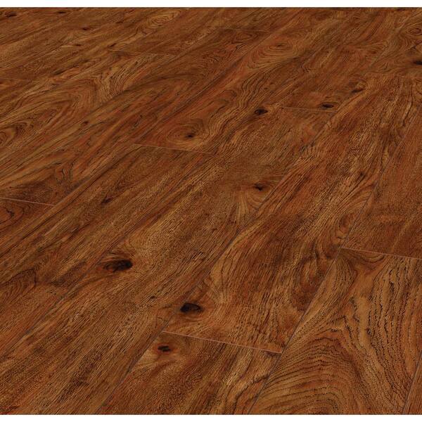 Lifeproof Warm Cinnamon Hickory 12 mm Thick x 6.1 in. Wide x 47.64 in. Length Laminate Flooring (14.13 sq. ft. / case)