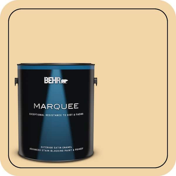 BEHR MARQUEE 1 gal. #PMD-93 Garbanzo Bean Satin Enamel Exterior Paint & Primer