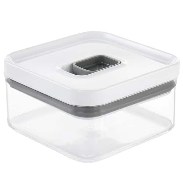 Straight Top Acrylic Container With Lid 16x10