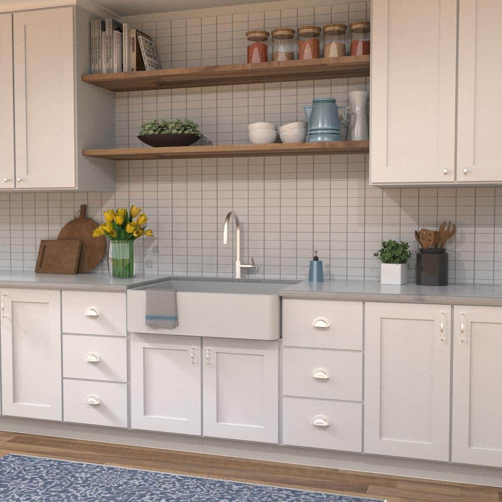 Williamsburg Brushed Steel 3" Traditional Cabinet Handles