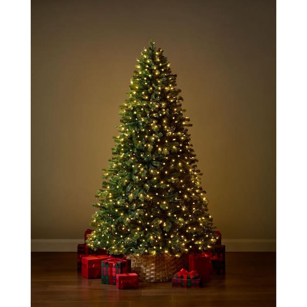 7.5 ft. Crestline Fir LED Pre-Lit Artificial Christmas Tree