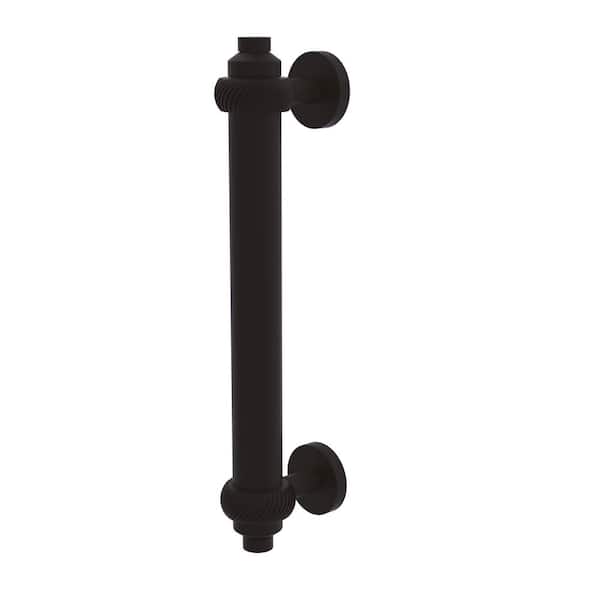 Allied Brass 8 in. Center-to-Center Door Pull with Twisted Aents in Oil Rubbed Bronze