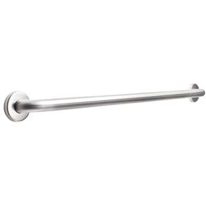 36 in. x 1.5 in. Concealed Screw ADA Compliant Grab Bar with Standard Smooth Grip in Satin Stainless Steel