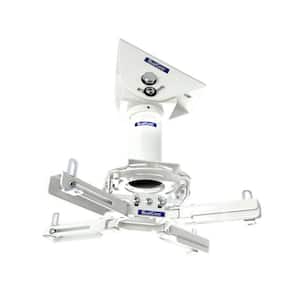 Pro-AV Projector Mount Kit with a Vaulted Ceiling Adapter, 3 in. 1.5 in., White