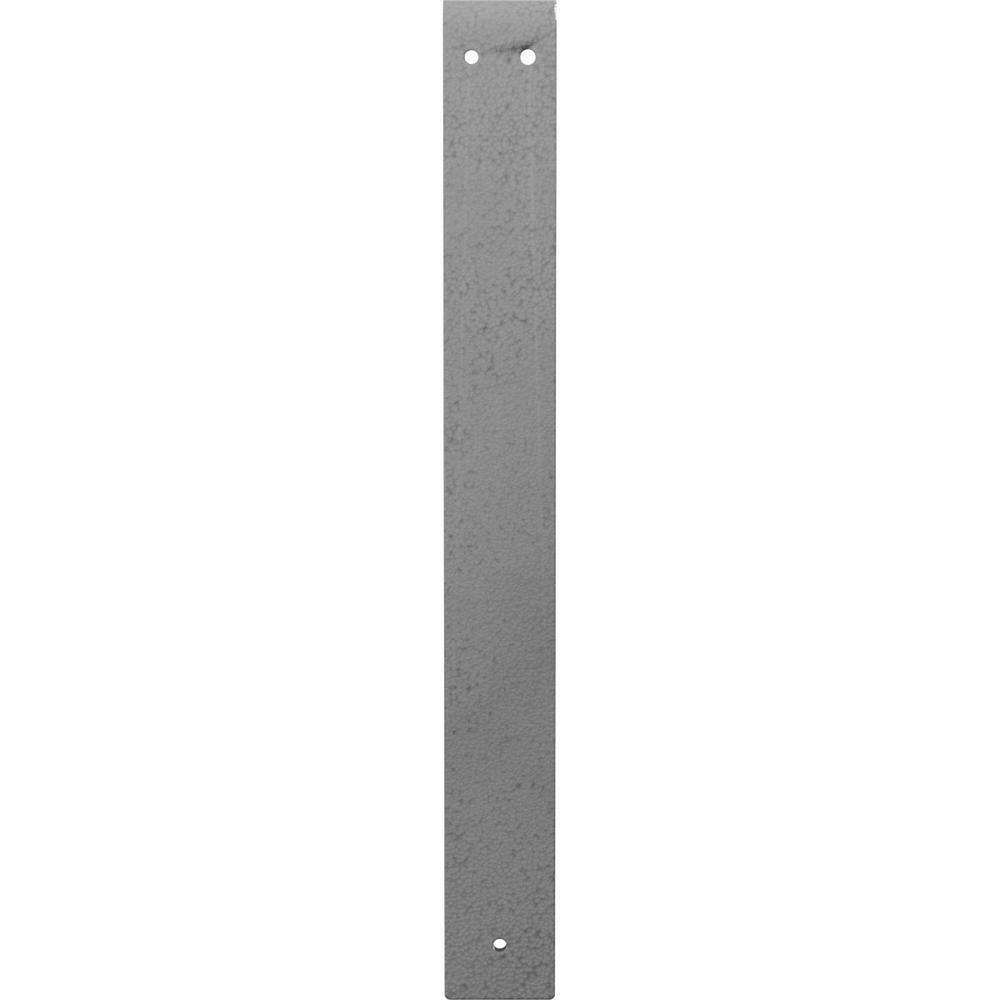 Hammered Gray 18" Steel Bracket for Shelves and Countertops