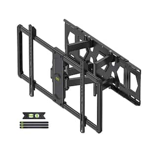 Ultra-Slim Retractable Full Motion Wall Mount for 37 in. - 90 in. TVs with Articulating Arms