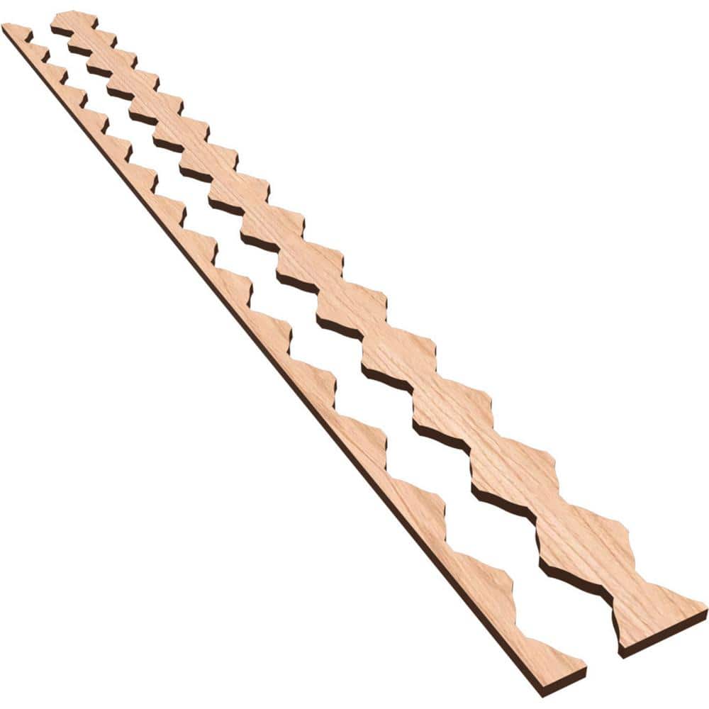 Sheyenne 47 in. H x 0.375 in. W Slatwall Panels in Hickory 28-Pack price history on PriceWatchPro