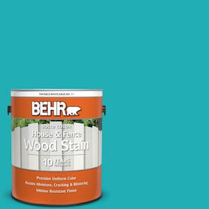 BEHR 1 gal. #P100-5 I Heart Potion Solid Color House and Fence Exterior  Wood Stain 01101 - The Home Depot