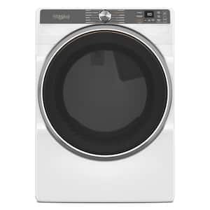7.4 cu. ft. vented Front Load Electric Dryer in White with Steam Capabilities