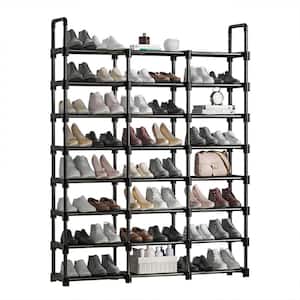 Honey Can Do 30 Pair Chrome Rolling Shoe Tower