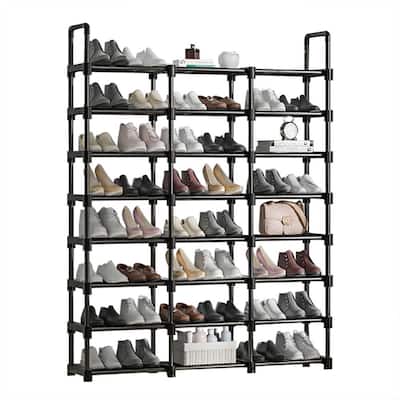 https://images.thdstatic.com/productImages/d2f0a6a2-043d-4e52-bd5c-27049de9b816/svn/black-shoe-racks-shoe-38rows-64_400.jpg