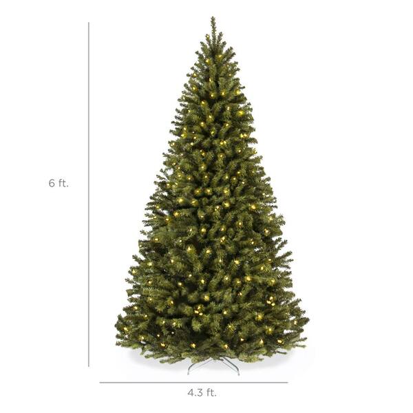 6ft pre lit christmas tree sale