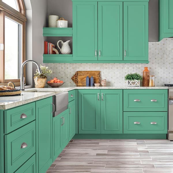 1 qt. #P420-4A Gem Silica Satin Enamel Interior/Exterior Cabinet, Door & Trim Paint