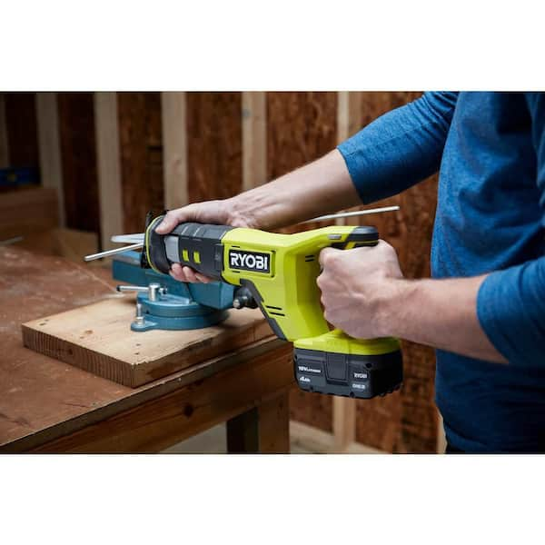 Ryobi cordless sawzall with battery and charger sale