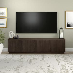 Hanson 78.5 in. Alder Brown TV Stand Fits TV's up to 85 in.