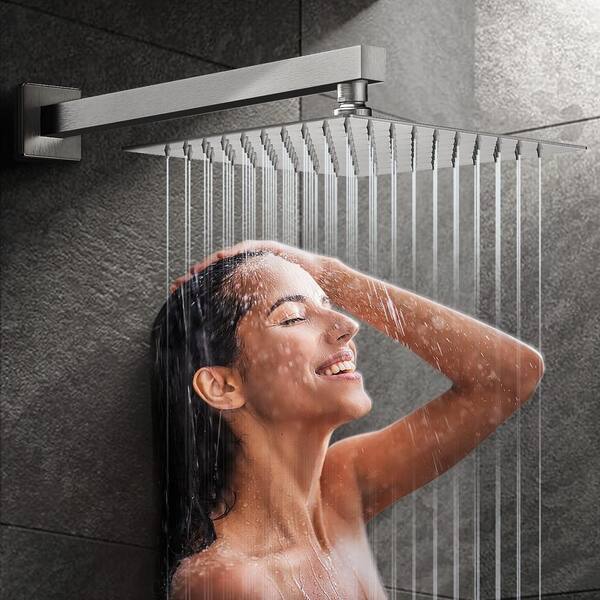 Shower panel Corsan Snake S002 / thermostatic Steel \ No \ Thermostatic \  No  Products \ Shower sets \ Shower panels \ Shower panel with  thermostatic Products \ Shower sets \