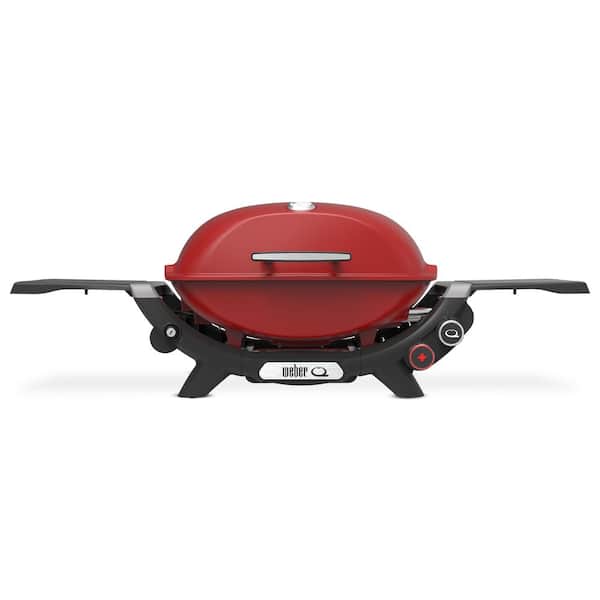 Weber Q 2800N+ Portable Liquid Propane Gas Grill in Red