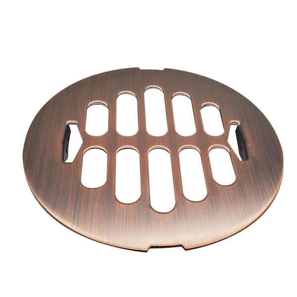 Westbrass Florestone Snap-In Shower Strainer, Polished Chrome, D3191-26