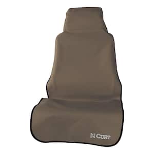 Seat Defender 58 in. x 63 in. Removable Waterproof Brown XL Bench Truck Seat Cover
