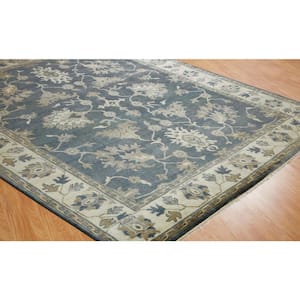 Umbria 10 x 14 ft. Grey/Ivory Oreintal Area Rug