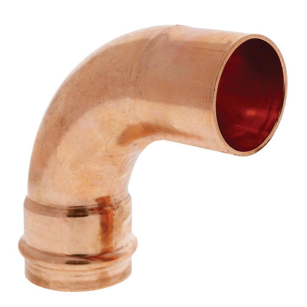 2-1/8 in. O.D. x 2-1/8 in. O.D. PressACR Copper Press x Press 90-Degree Elbow Fitting price history on PriceWatchPro