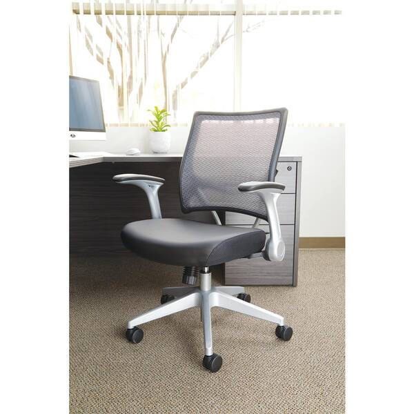 black airgrid back office chair