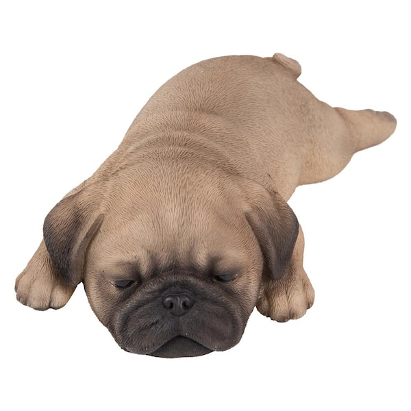 Hi-Line Gift Pug Puppy Sleeping Statue