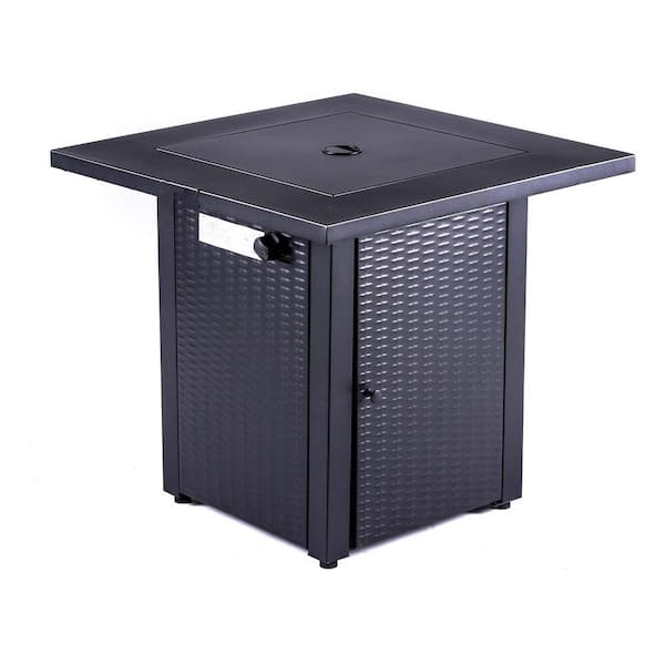 Coporesell 28 in. Square Metal Fire Pit
