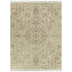 Caldera Cream 8 ft. x 10 ft. Medallion Area Rug