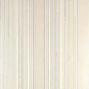 Vickie Beige Stripe Paper Strippable Roll (Covers 57.8 sq. ft.)