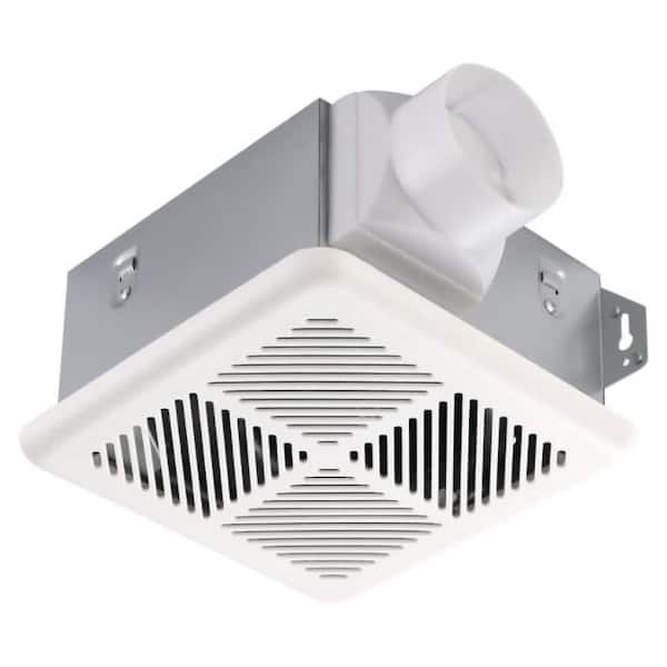 50CFM High Efficiency Quiet Bathroom Exhaust Ventilation Fan 1.2 Sone 3 Inch Duct Easy Install Ceiling Wall Mount