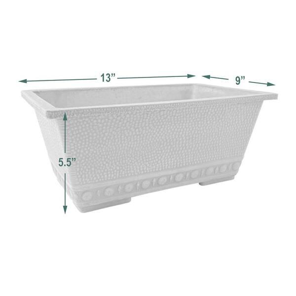 Arcadia Garden Products 13 x Taupe Composite Window Box