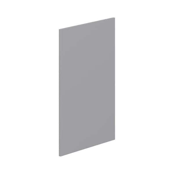 Roseland 24 in. W x 34.5 in. H Base Cabinet End Panel in Slate Gray