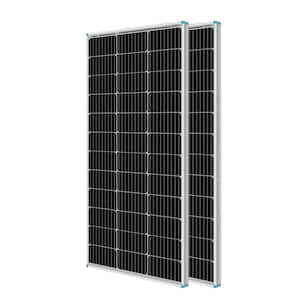 100-Watt Monocrystalline Solar Panel for RV's, Boats and 12-V Systems