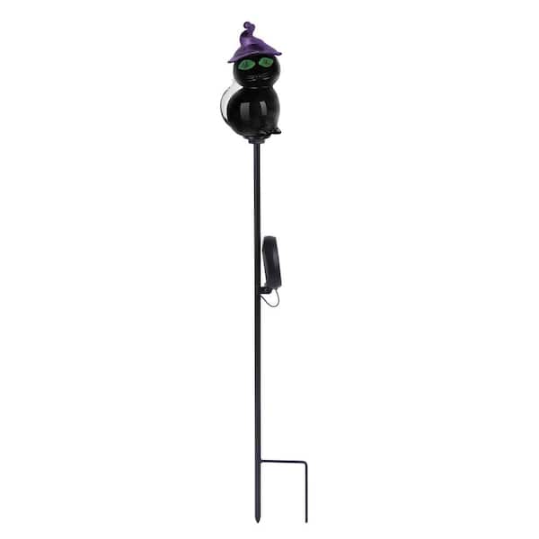 31.5 in. Solar Cat Garden Stake