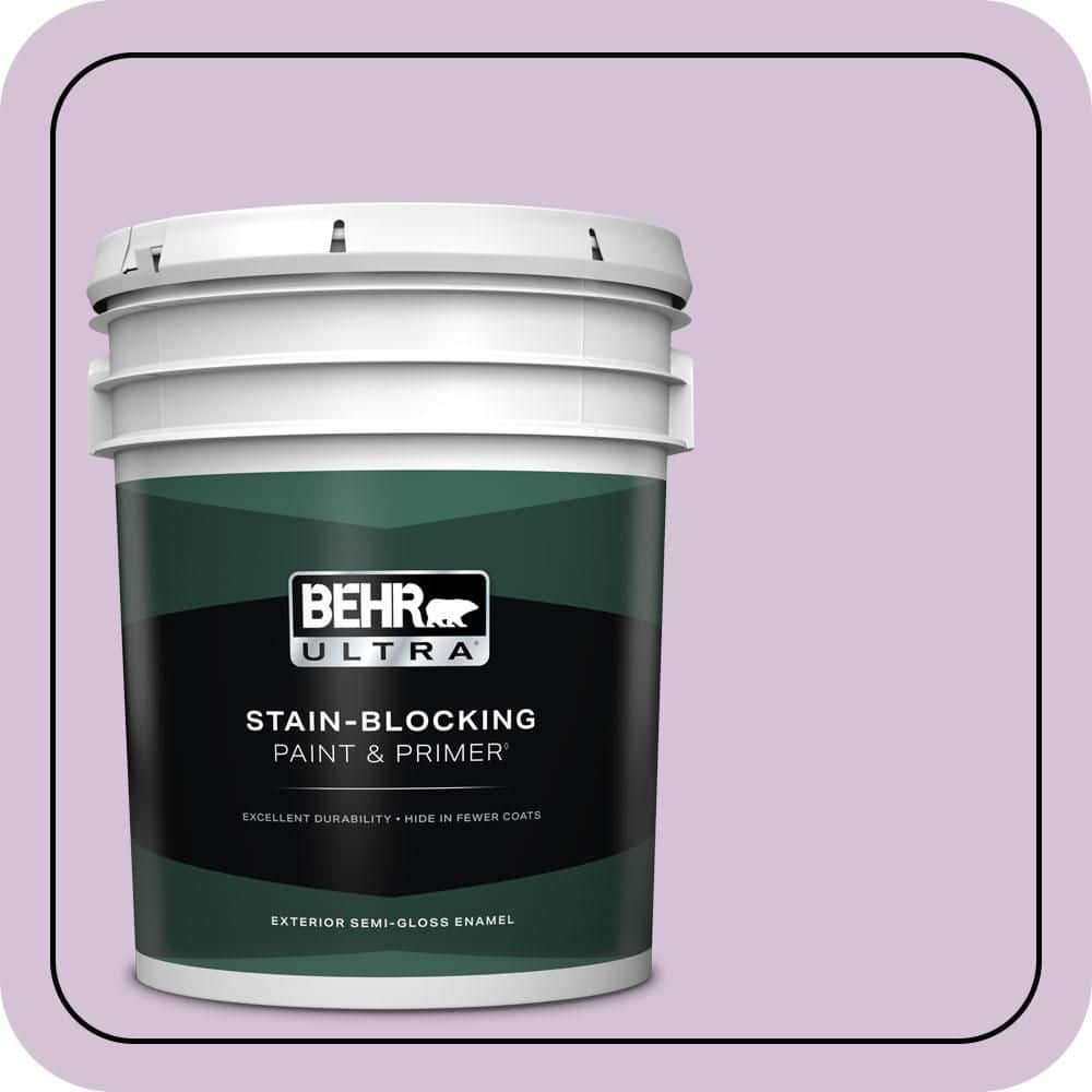 5 gal. #M100-2 Seedless Grape Semi-Gloss Enamel Exterior Paint & Primer price history on PriceWatchPro