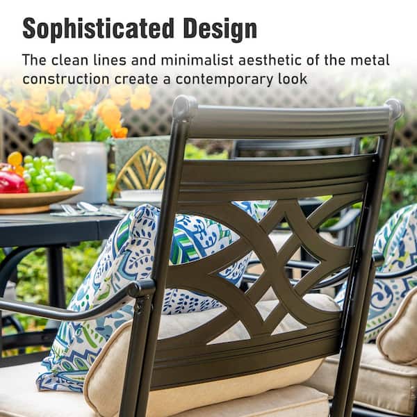Patio Dining Sets Lowes Deck Furniture Cushions Piece Dining