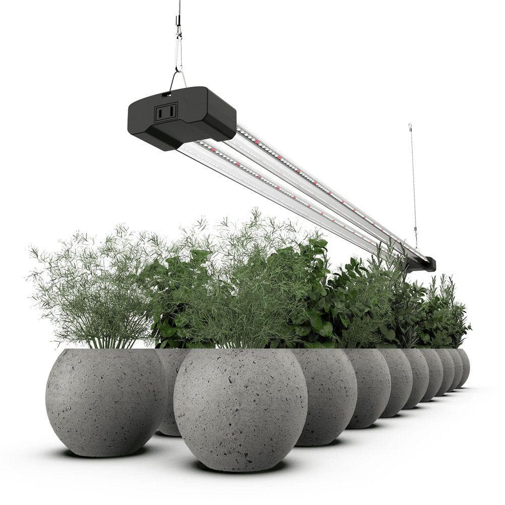 DYMOND 4 ft. LED Grow Light Full Spectrum 5000K Daylight and 660