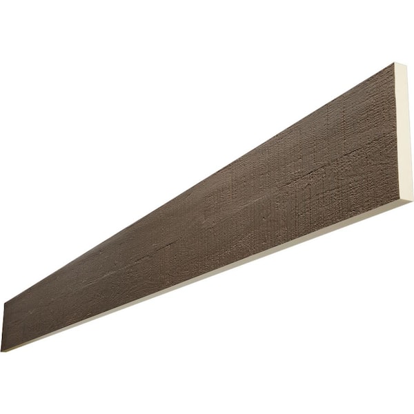 Endurathane 1 in. H x 12 in. W x 12 ft. L Rough Cedar Cedar Bark Faux Wood Beam Plank