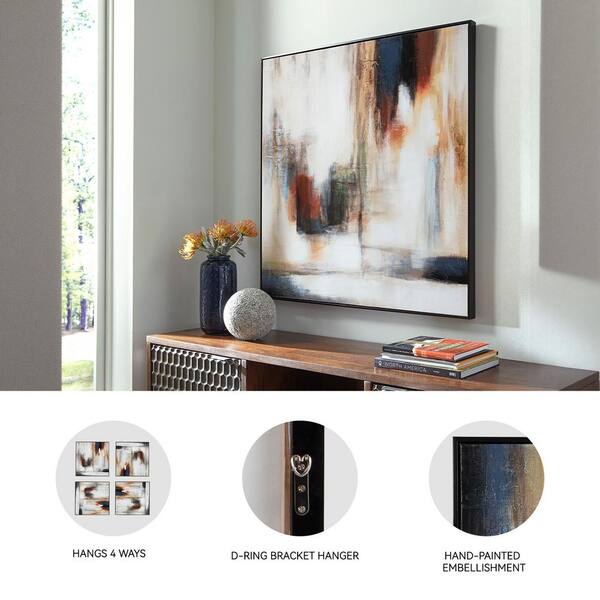 Signature DESIGN BY ASHLEY Pigeonford Framed Abstract Wall Art 39