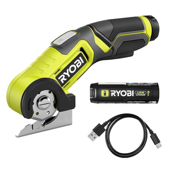 USB Lithium Power Cutter Kit with 2.0 Ah USB Lithium Battery and Charging Cable