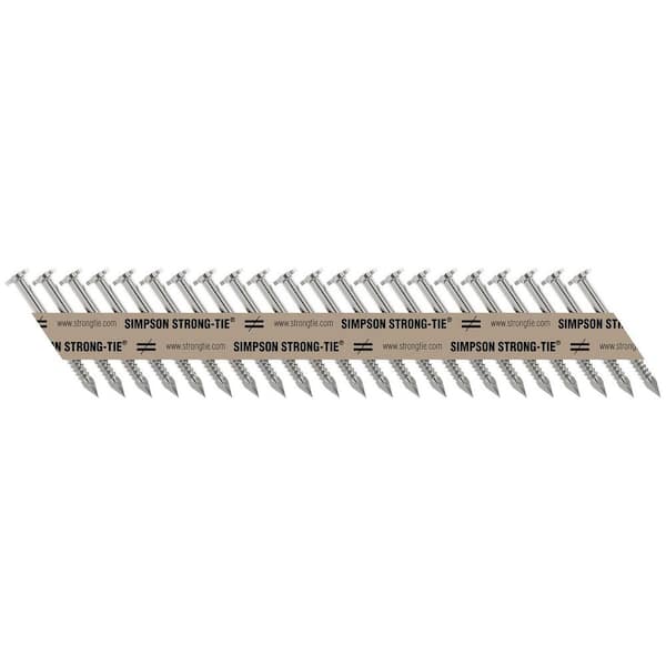 1-1/2 in. x 10-Gauge 33° Stainless Steel Strong-Drive SCNR Connector Nails (1500-Pack)