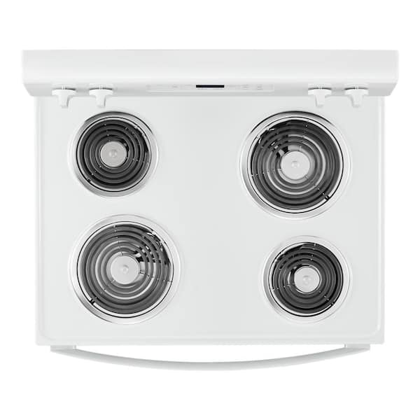 Whirlpool® 30 White Electric Cooktop