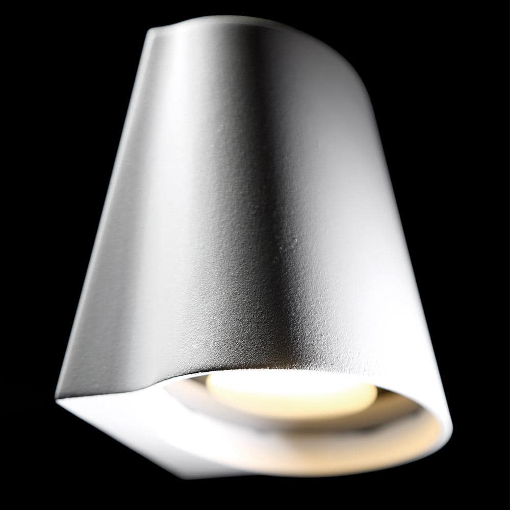 White Dimmable LED Outdoor Wall Sconce