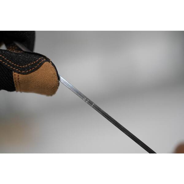 W Tempered Steel with Delta-Shaped Plastic Slotted Tip 1/4 in Fish Tape 25 ft 