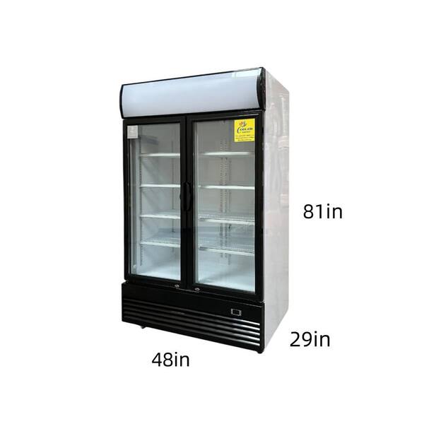 Cooler Depot 52-Cu Ft 3-Door Merchandiser Commercial Refrigerator Cooler