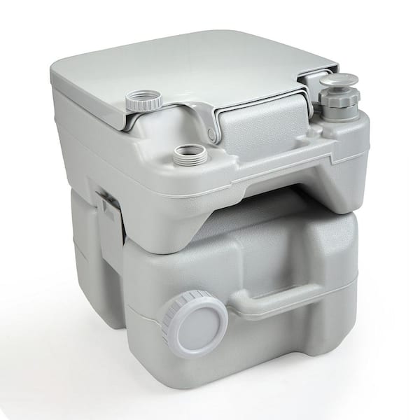 Toilette portable Jaxpety, 20L5.28 Gallon Commode Maroc