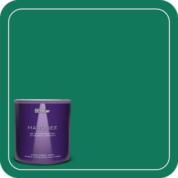 BEHR MARQUEE 1 qt. #MQ4-14 Soapstone One-Coat Hide Eggshell Enamel Interior Paint & Primer